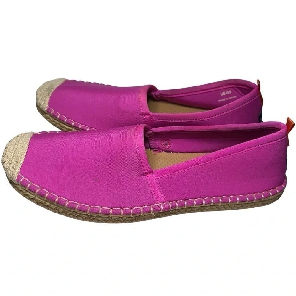 Sea Star Beachwear Women’s Size 9 Hot Pink Beachcomber Espadrille Water Shoes
